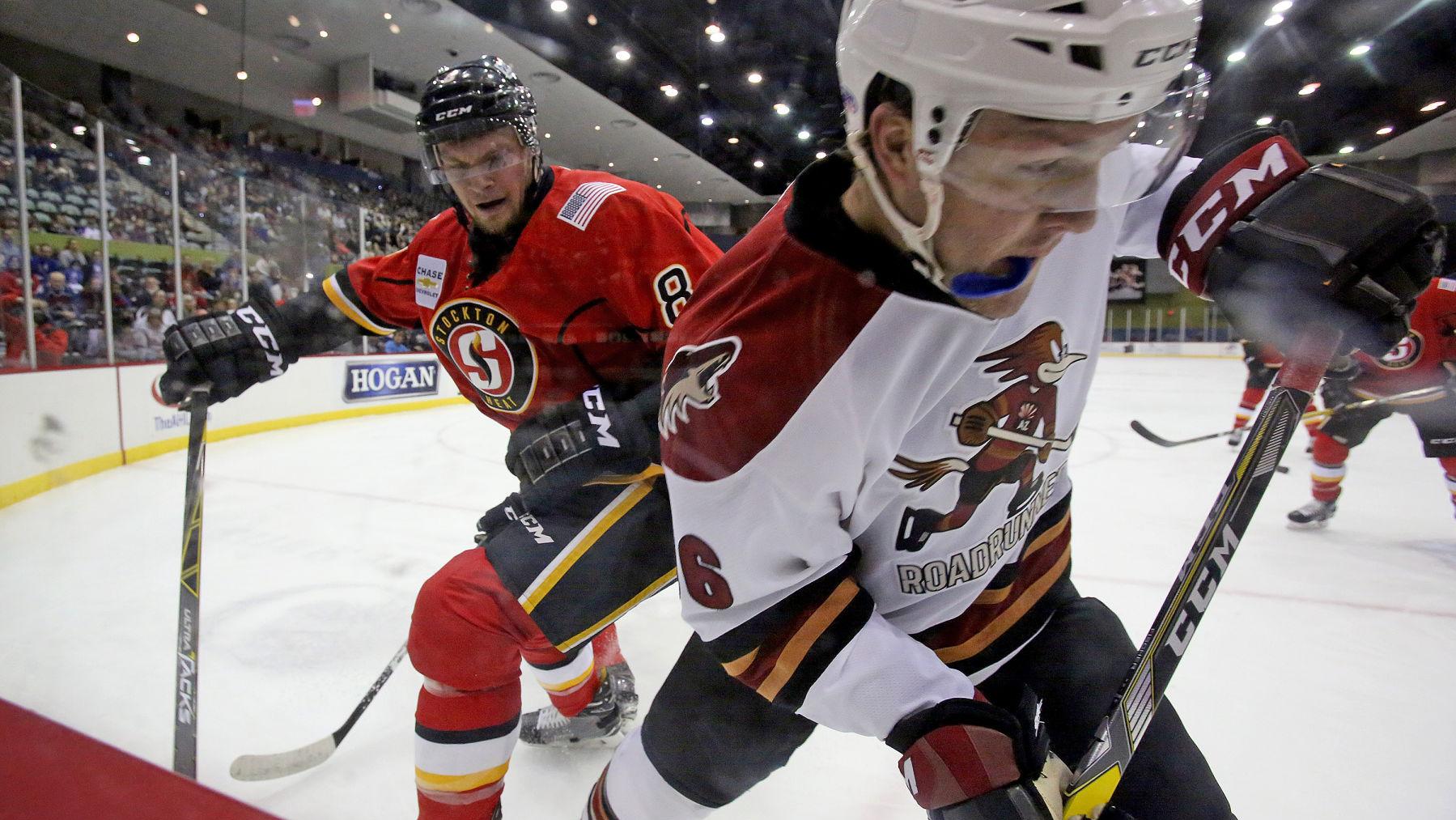 Christian Fischer enjoyed Tucson, but hopes Monday's NHL exhibition is his finale here